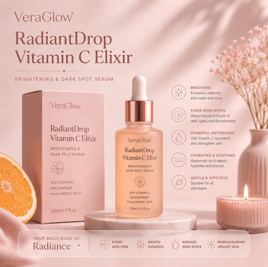 RadiantDrop Vitamin C Elixir — Brightening & Dark Spot Serum